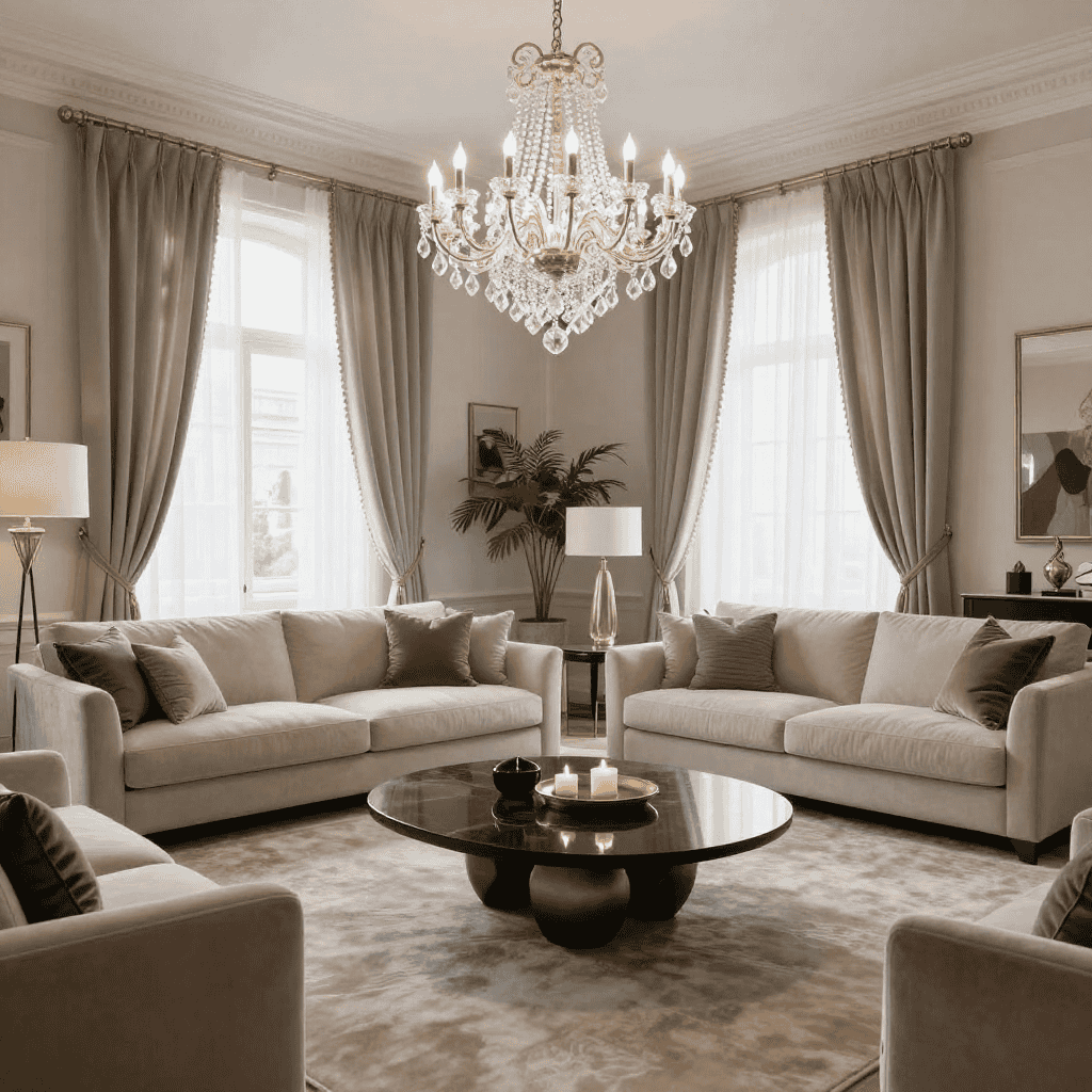 Interieur detail met decoratieve objecten