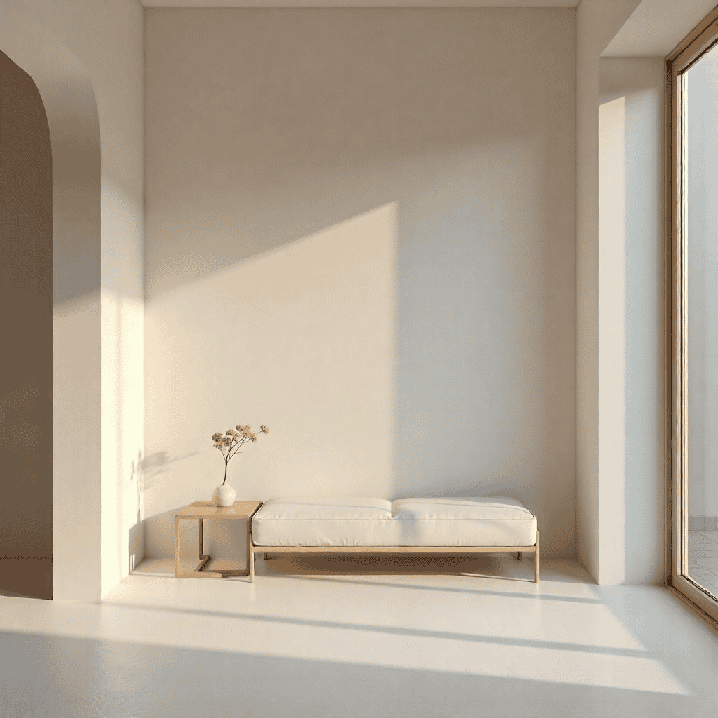 Decor concept met natuurlijke materialen